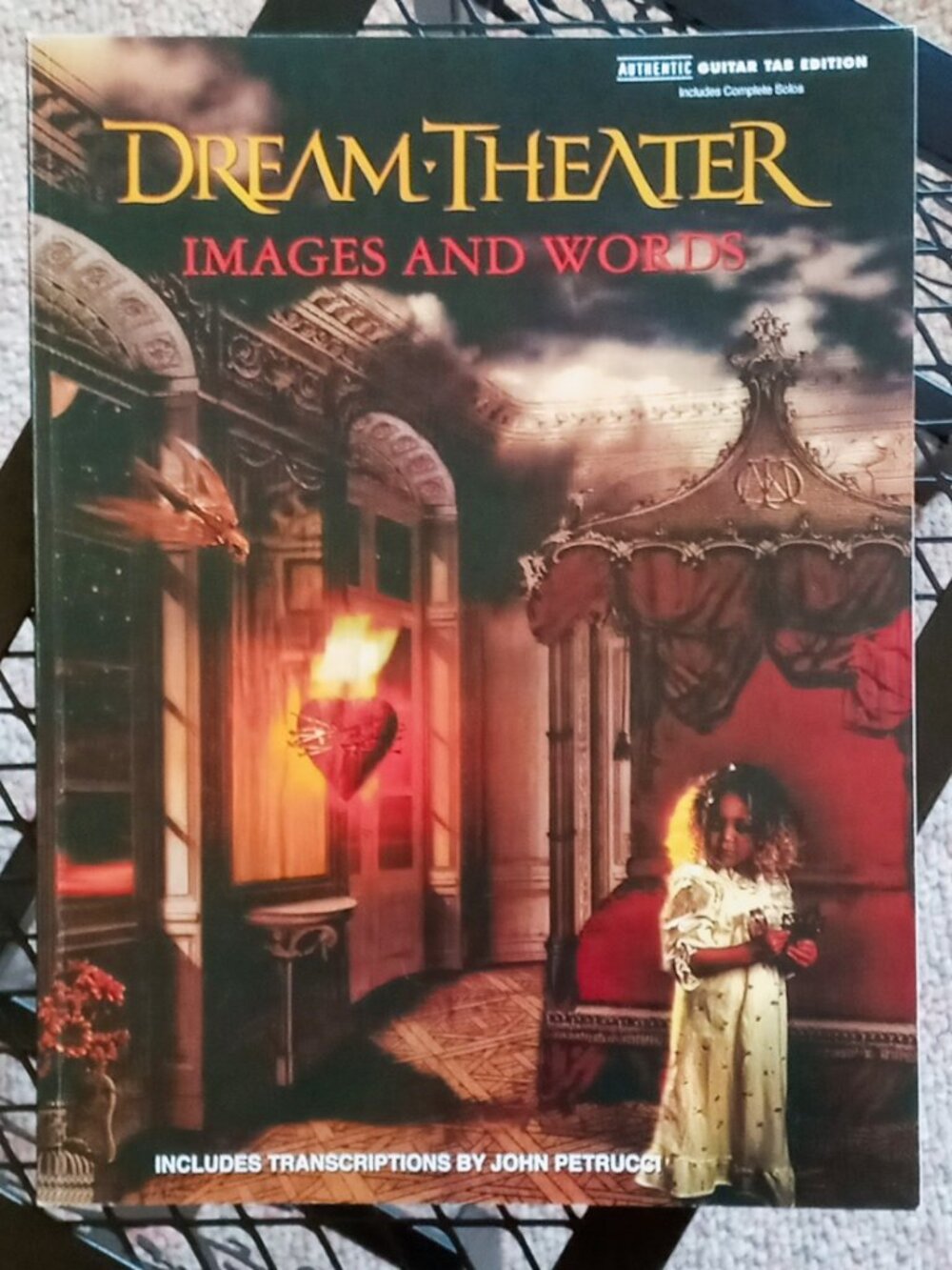 Hal Leonard Dream Theater Images and Words Guitar Authentic Tab Edition Book